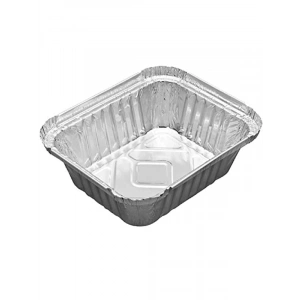 Kapaklı Alüminyum Kap Seti - 350gr, 100 Adet