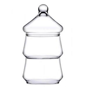 Kapaklı İstiflenebilir Soda Camı Kase Seti