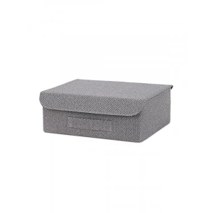 Kapaklı Kutu, Antrasit Renk, 30 x 23 x 11 cm