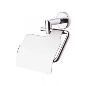 Kapaklı Tuvalet Kağıtlığı - Krom Kaplama