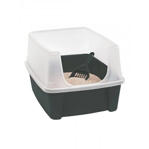 Kapaksız Gri Kedi Tuvaleti - 7 kg Kapasite