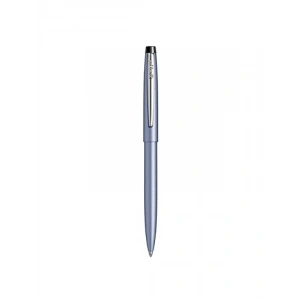 Kapaktan Basmalı Mekanizma Tükenmez Kalem - Eflatun