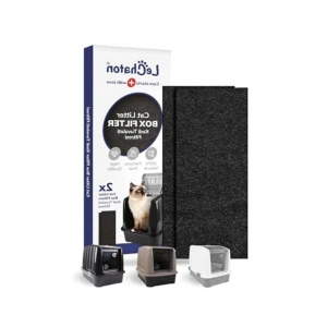 Kapalı Kedi Tuvaleti İçin 2li Dikdörtgen Filtre 6,5x18 cm