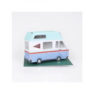 Karavan Temalı Tebrik Kartı