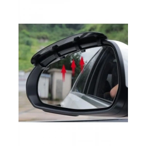 Karbon Desenli Araba Ayna Yağmur Koruyucu Siper