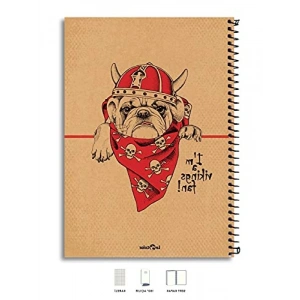 Kareli A4 Defter - 200 Sayfa Kapasite ile