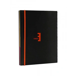 Kareli A5 Defter, Spiralli, 160 Sayfa