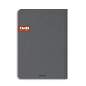 Kareli Sayfaları ile Gri Ofis Defteri