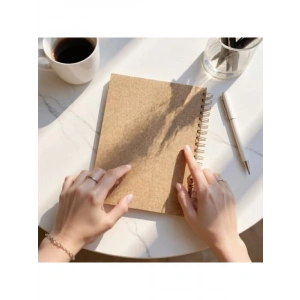 Kareli Spiralli Not Defteri - A4 Boyut, 120 Yaprak, 90gr Ivory Kağıt