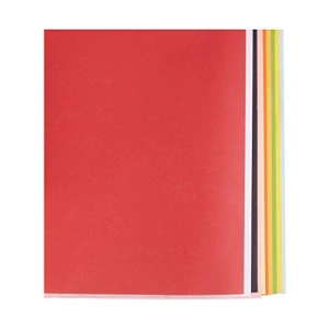 Karışık Renkli 50x70 cm Fon Kartonu - 10 Adet