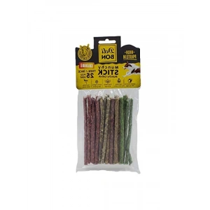 Karışık Renkli Deri Munchy Çubuk Seti - 25 Pcs