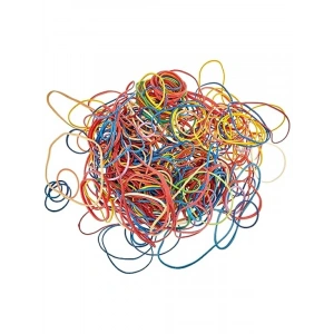 Karışık Renkli Paket Lastiği - 100 Gr