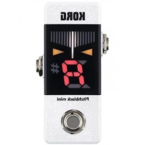 Kat Pedal Tuner, Beyaz Renk, Hassas Akort için