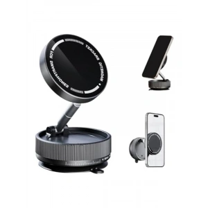 Katlanabilir 360 Derece Dönebilir Vakumlu Araç Tutucu Telefon Standı