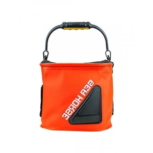 Katlanabilir Canlı Balık Livarı - 22 cm Kare Boyut