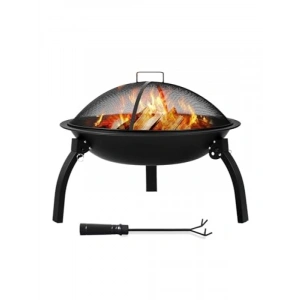 Katlanabilir Metal Ateş Çukuru - Taşınabilir ve Kullanışlı