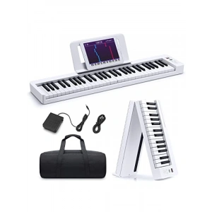 Katlanabilir Piyano - 61 Tuşlu ve Bluetooth Özellikli