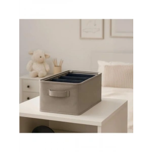 Katlanabilir Raf Düzenleyici, 45x25x20 cm, Gri