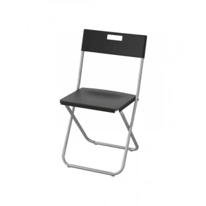Katlanabilir Sandalye, Siyah