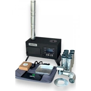 Katlanır Ayaklı Kuzineli Kamp Sobası, Çantalı