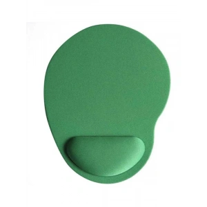 Kaymaz Alt Tabanlı Yeşil Renk Bilek Destekli Mouse Pad