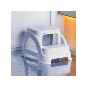 Kaymaz İki Basamaklı Tabure, 120 KG Taşıma Kapasiteli ve Pratik Kullanım