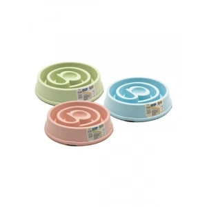 Kaymaz Tabanlı Yavaş Yeme Mama Kabı, 440 ml