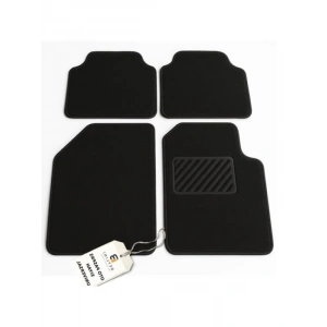 Kaymaz Tabanlı Yıkanabilir Araç Paspası - 4 Parça Set