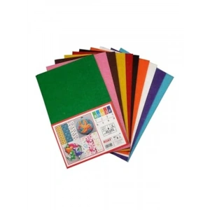 Keçe Renk Seti – 20x30 cm Boyutunda, 10 Renk Seçeneği, 180 Gr Kalınlık