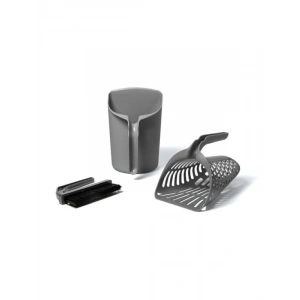 Kedi Bakım Seti - Tırmalama Pedi ve Kum Küreği