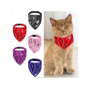 Kedi Boyun Tasması - Kırmızı, Tokalı Model