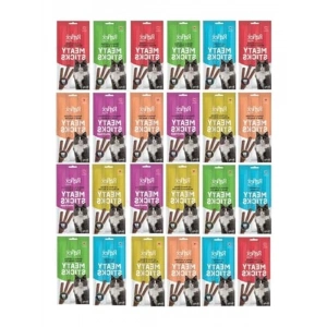 Kedi İçin Stick Ödül Seti, 3x5 gr, 24 Adet Paket