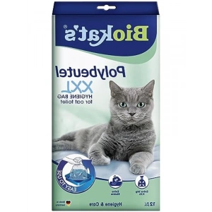 Kedi Kumunun Hijyenik Değişimi İçin Eko-Premium Torba, 12 Adet