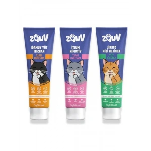 Kedi Malt Macunu, 3lü Bakım Seti, 3x100 gr, Tam Bakım İçin