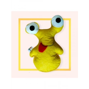 Kedi Naneli ve Zilli Oyun Yastığı - Sarı Uzaylı