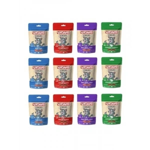 Kedi Ödülü 60 gr x 12 Adet Dört Çeşit Lezzetli Karışım