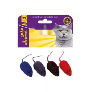 Kedi Oyunları İçin 4lü Öten Fare Seti