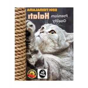 Kedi Tırmalama İpi, 30 Metre Uzunluğunda, 6 mm Kalınlığında