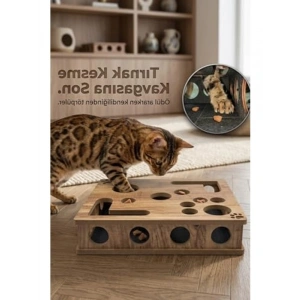 Kedi Tırmalama ve Oyun Kutusu, İnteraktif Kullanım İçin
