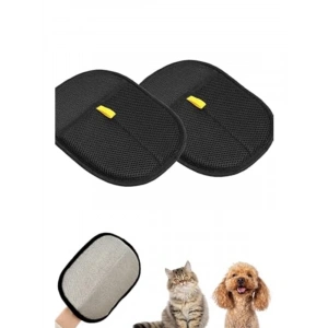 Kedi ve Köpekler İçin Kalın Tabanlı Tüy Temizleme Eldiveni, 2 ADET, 24x16 CM