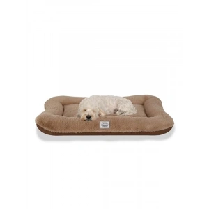 Kediler için 52x70x10 cm vison kahve su geçirmez yatak