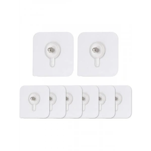 Kendinden Yapışkanlı Çok Amaçlı Şeffaf Askı Aparatı - 8 Adet