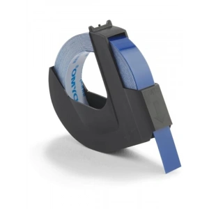 Kendinden Yapışkanlı Kabartma Etiket Şeridi, 9 mm x 3 mt, Mavi