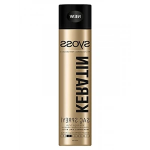 Keratin İçeren Saç Spreyi, 400 ml Hacmi ile Günlük Kullanıma Uygun