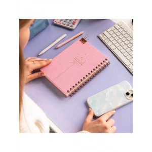 Keten Kapaklı A5 Spiralli Süresiz Planlayıcı Ajanda