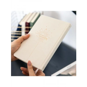 Keten Kılıflı A5 Süresiz Planlayıcı Ajanda