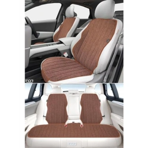 Keten Oto Koltuk Koruyucu Minder, Bod Nysa Serisi, Ön Arka Set