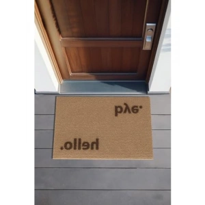 Kıl Paspas Dış Mekan Kapı Önü Kullanımı İçin 40x60 cm Ölçüsünde