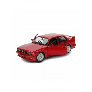 Kırmızı 1:24 Ölçekli BMW M3 Model Araba, Koleksiyonluk