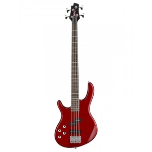 Kırmızı 4 telli bas gitar, yüksek ses kalitesi için